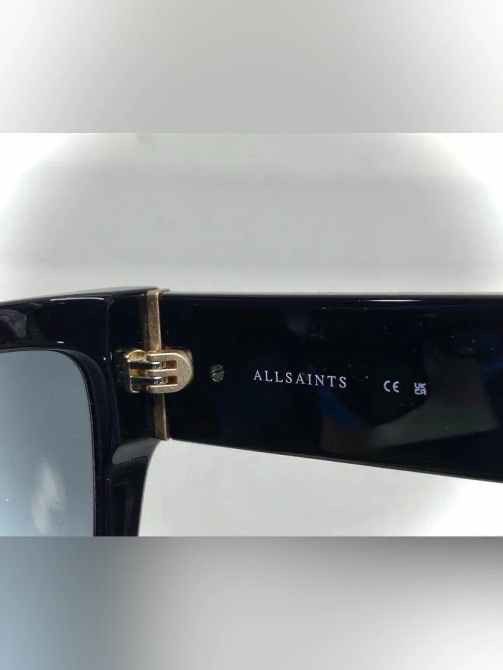AllSaints Bibi Square Cat Eye Sunglasses Glossy Designer UV Shades ALS5018